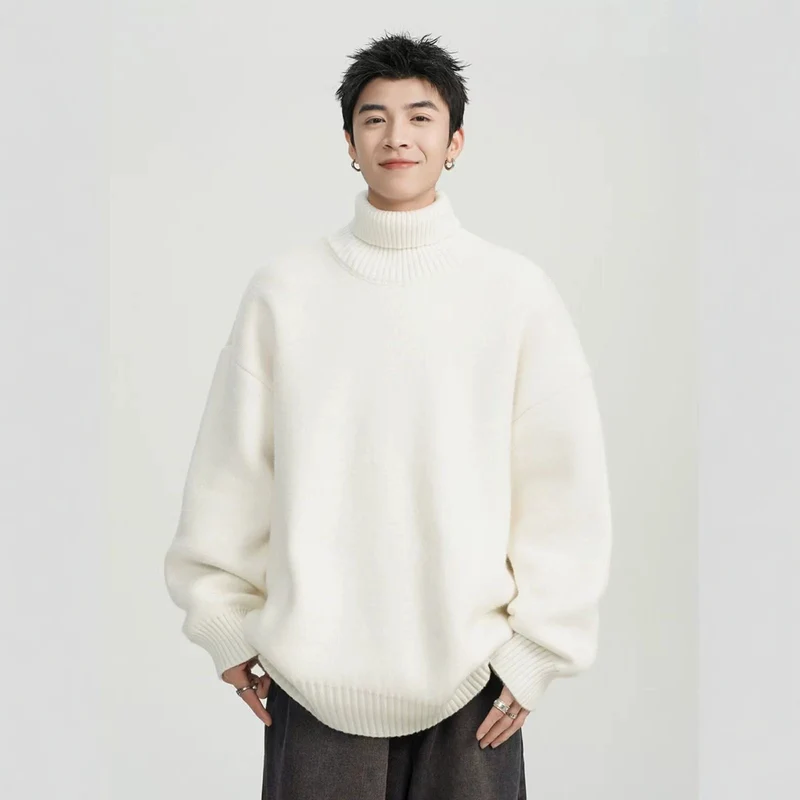 Unisex Oversized Rollkragenpullover Nord Taschen