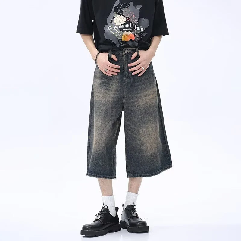 Unisex Modische weite Jeans Nord Taschen