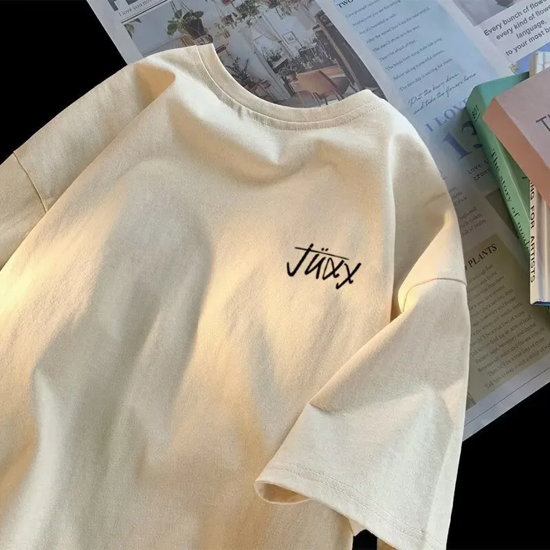 Unisex Lässiges Oversized T-Shirt mit kreativem Aufdruck Nord Taschen