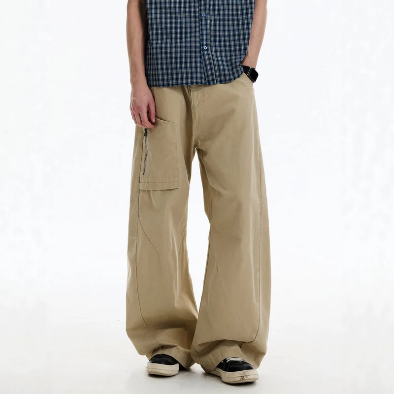 Herren Weitgeschnittene Utility-Hose Nord Taschen