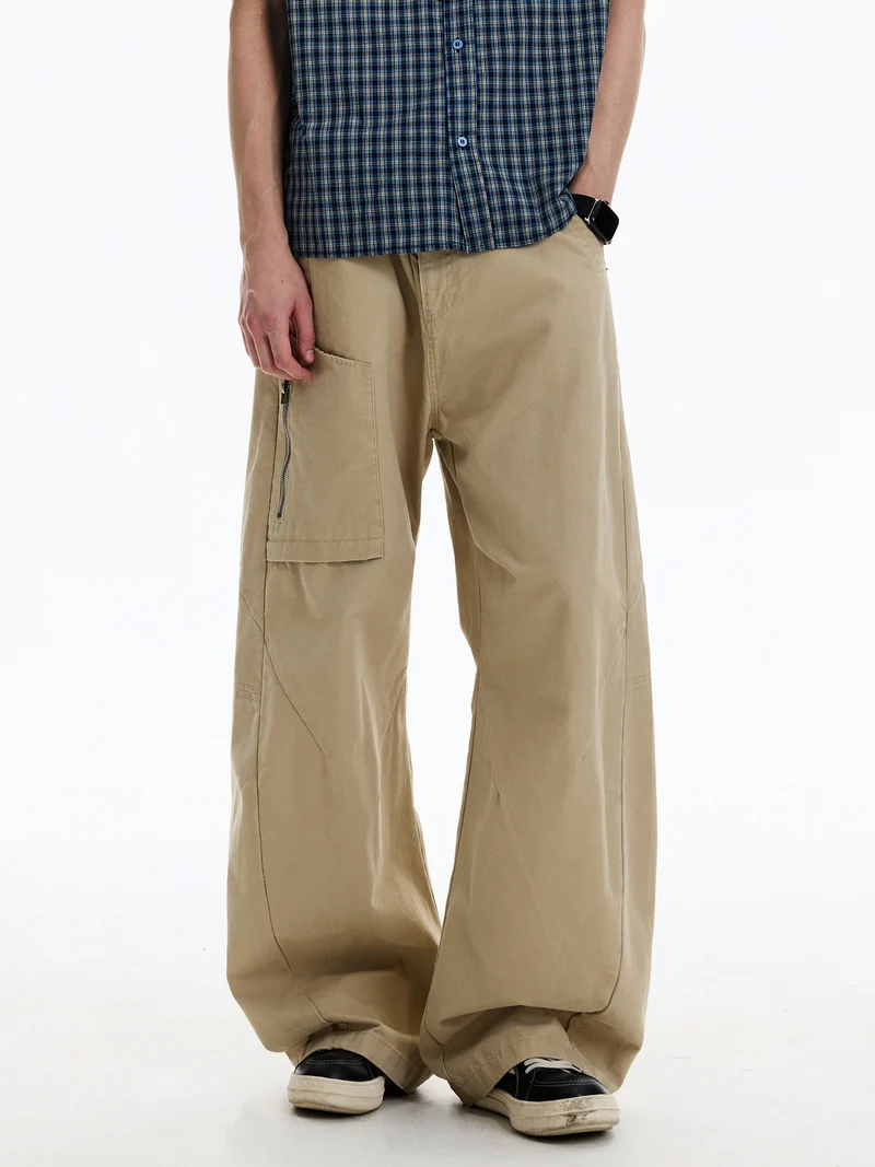 Herren Weitgeschnittene Utility-Hose Nord Taschen