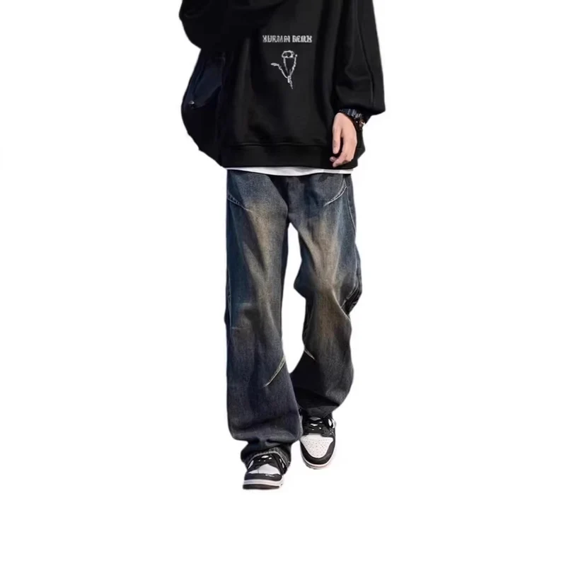 Herren Weitgeschnittene Jeans Nord Taschen