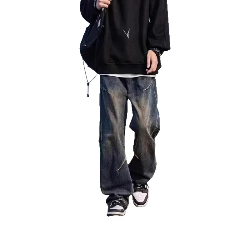 Herren Weitgeschnittene Jeans Nord Taschen