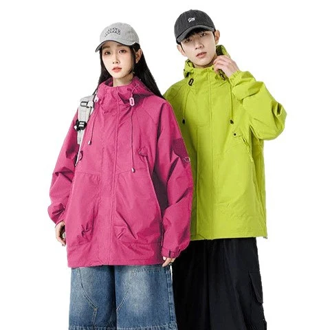 Herren Wasserdichte Outdoor-Jacke Nord Taschen