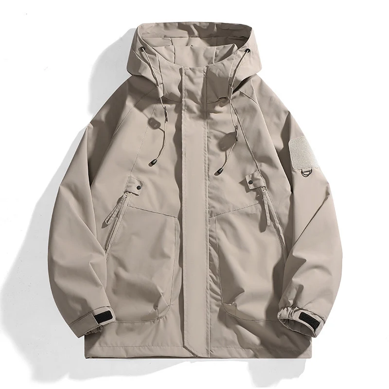 Herren Wasserdichte Outdoor-Jacke Nord Taschen
