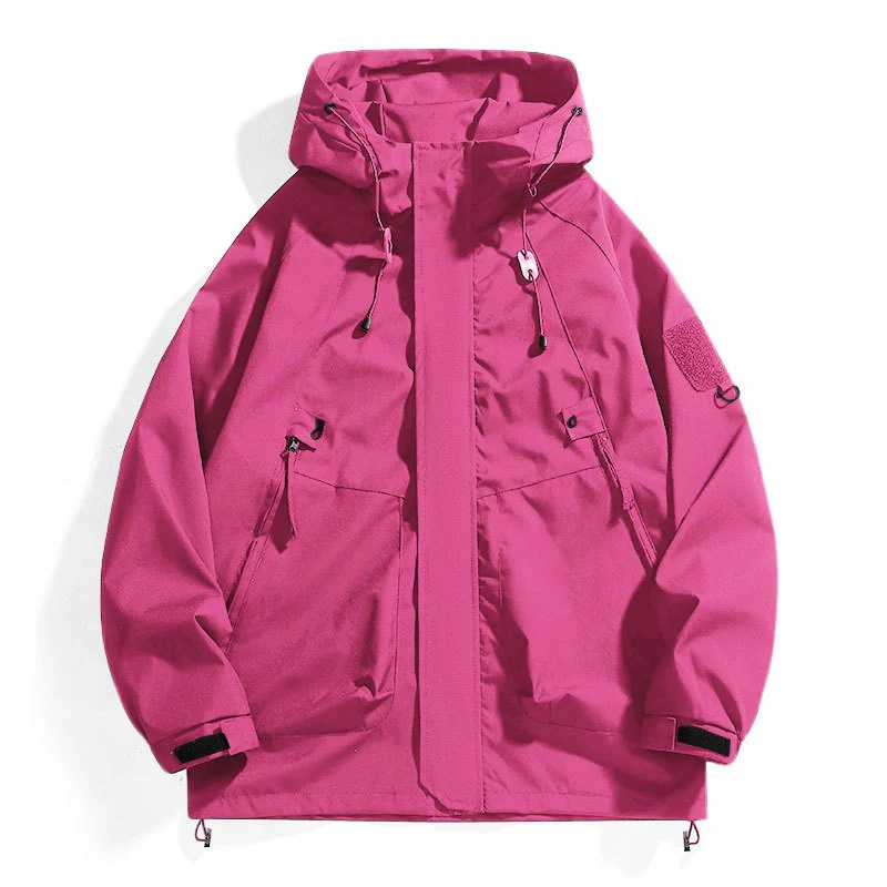Herren Wasserdichte Outdoor-Jacke Nord Taschen