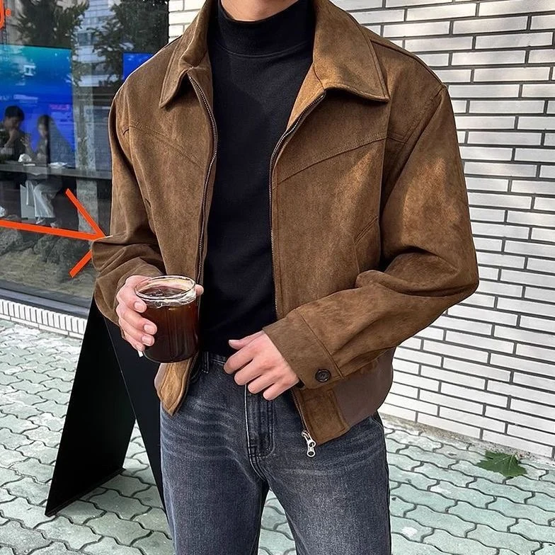 Herren Urbaner Oversized Blouson Nord Taschen
