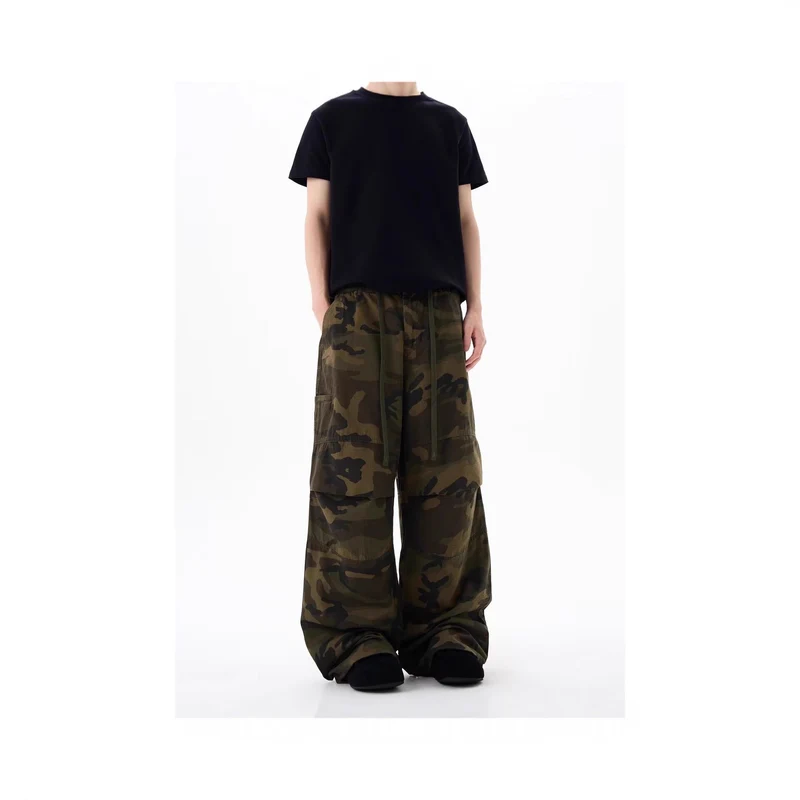 Herren Urbaner Cargo-Style Stoffhose Nord Taschen