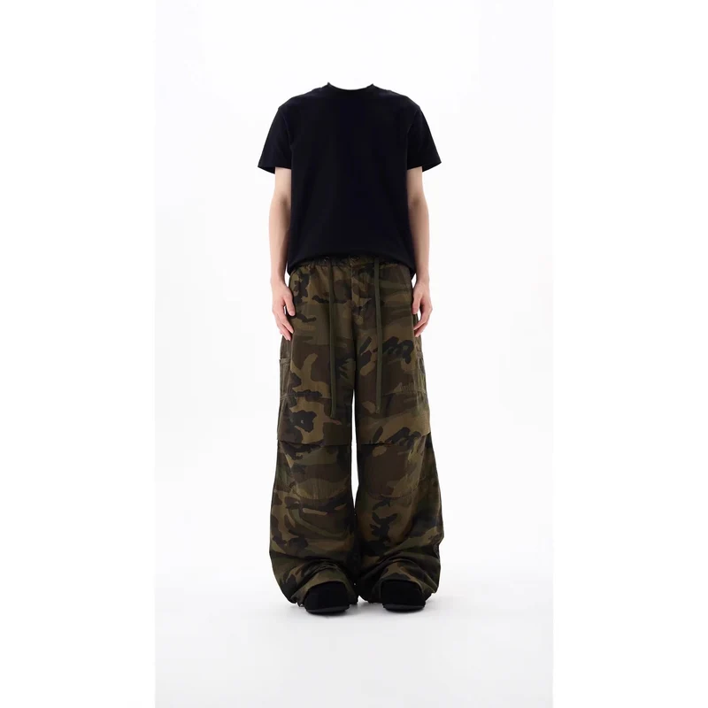 Herren Urbaner Cargo-Style Stoffhose Nord Taschen