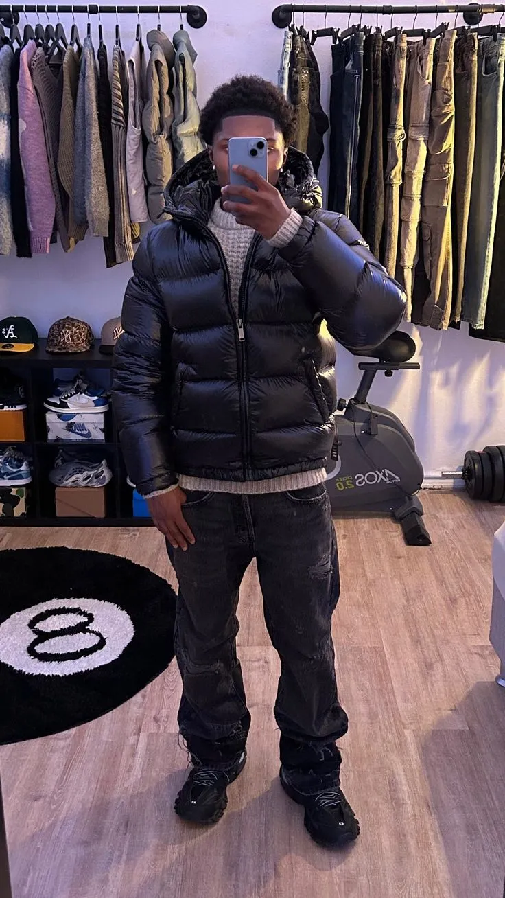 Winter Steppjacke Puffer Streetwear - Urban Style für Kalte Tage Avellé