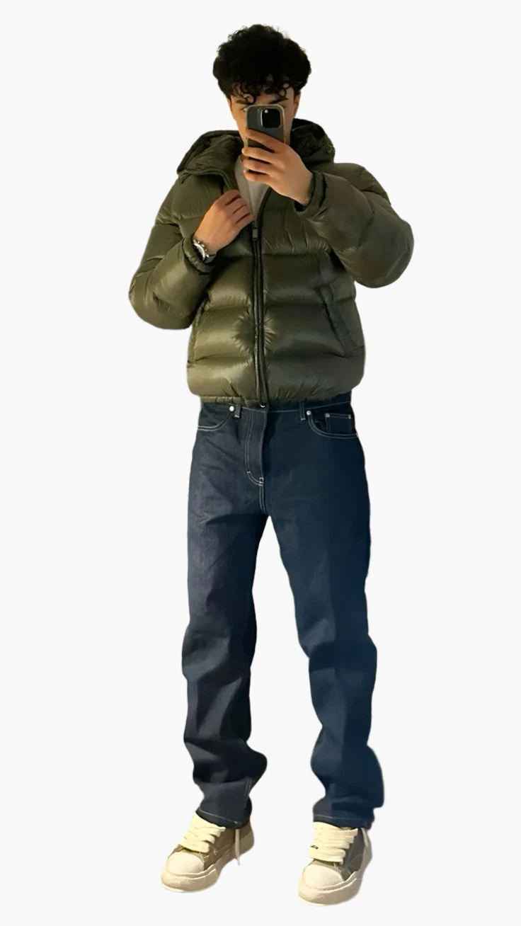 Winter Steppjacke Puffer Streetwear - Urban Style für Kalte Tage Avellé