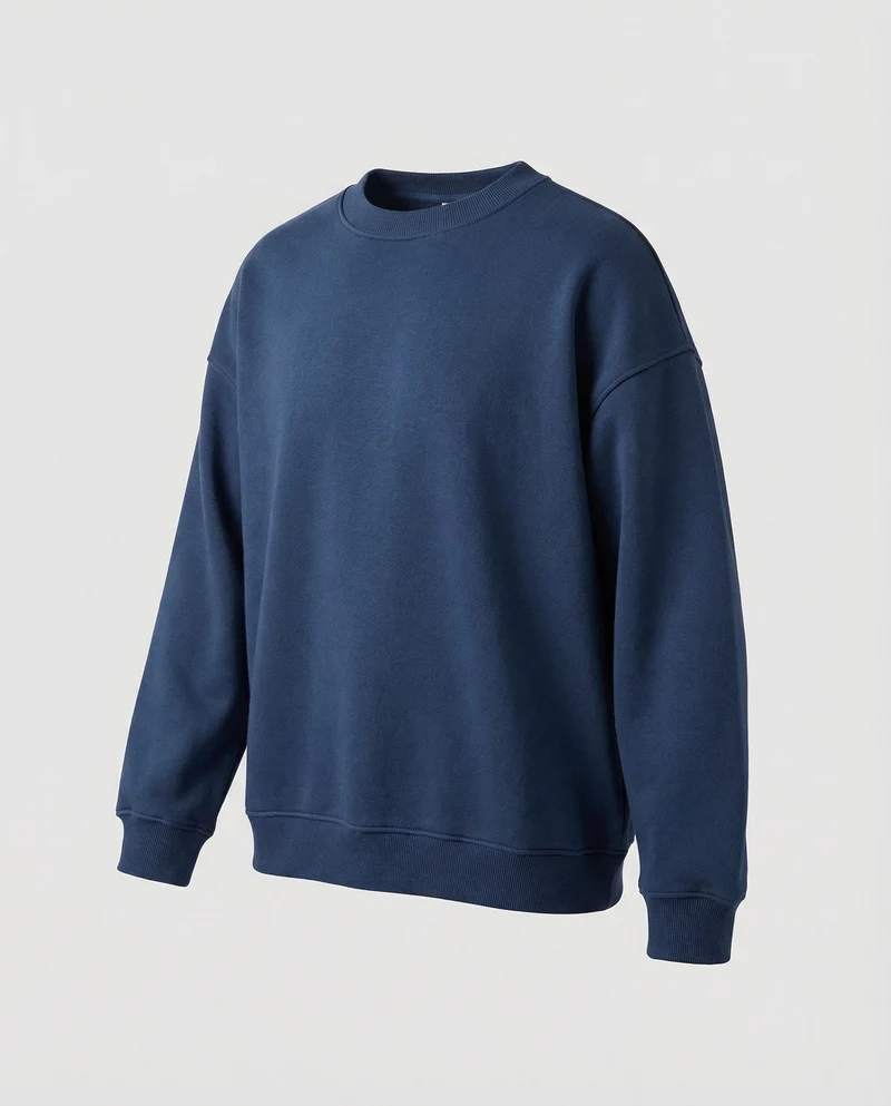 Oversize-Sweatshirt mit Rundhalsausschnitt