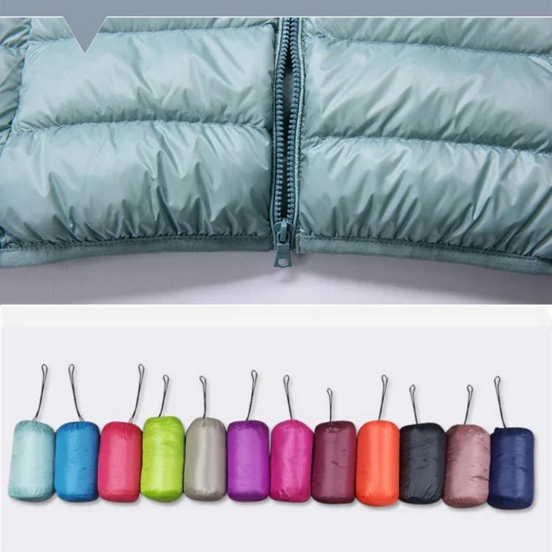 Nord Taschen | Ultraleichte Damen Daunenjacke mit Kapuze