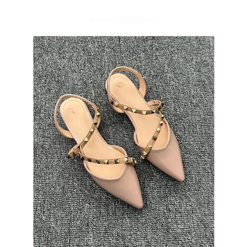 Damen Slingback Pumps mit glamouröser Strassverzierung
