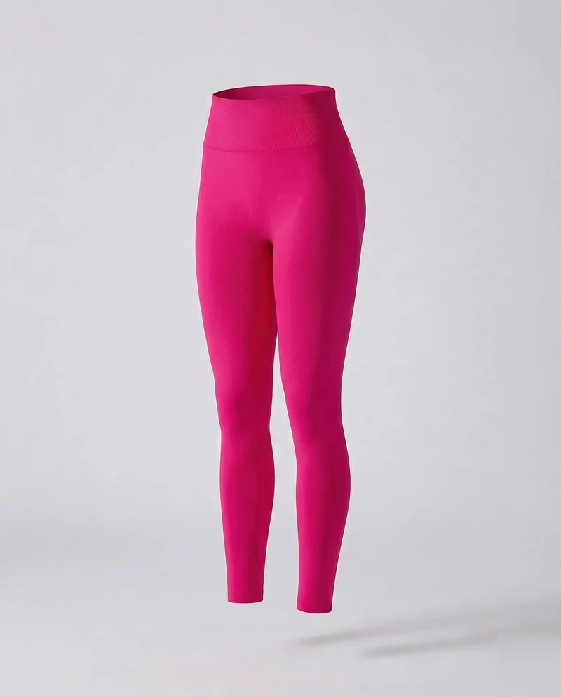 Damen formende Fitness-Leggings mit Raffung