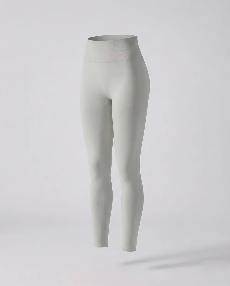 Damen formende Fitness-Leggings mit Raffung