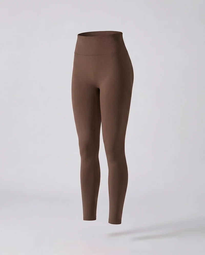 Damen formende Fitness-Leggings mit Raffung