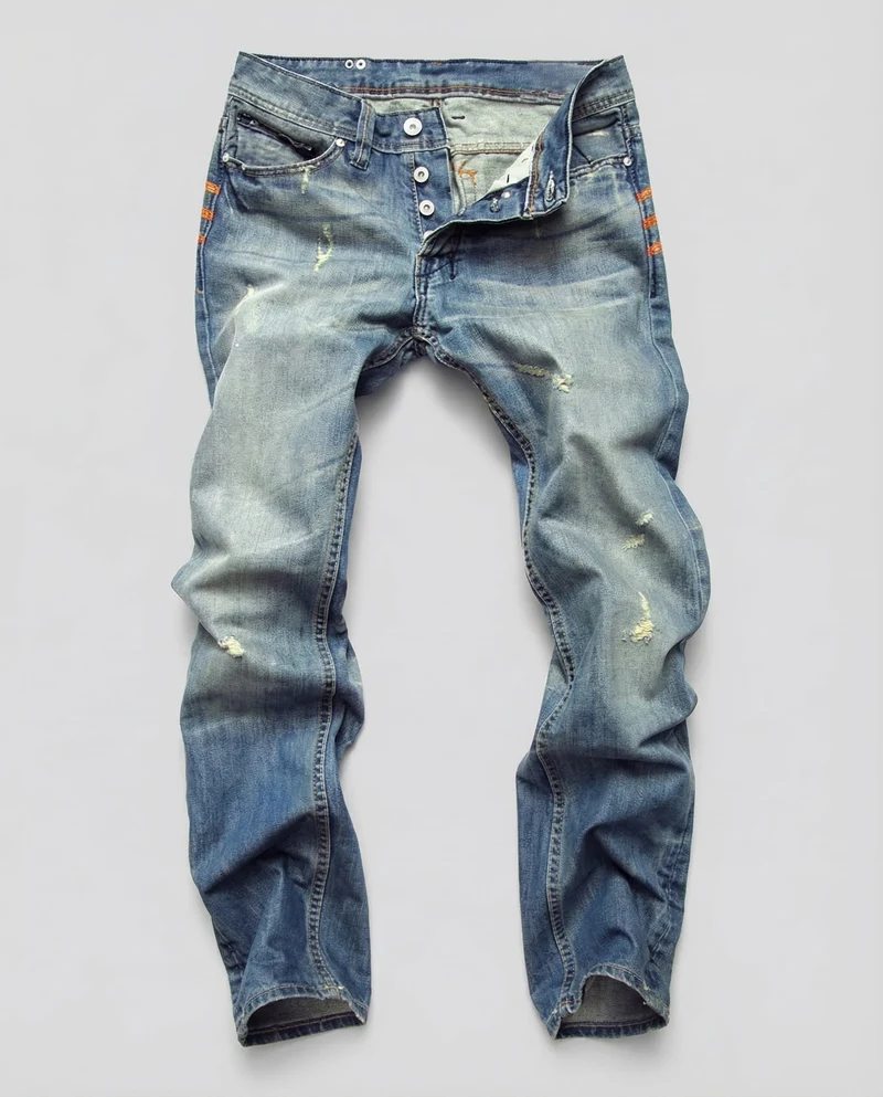 Herren Jeans Vintage Used