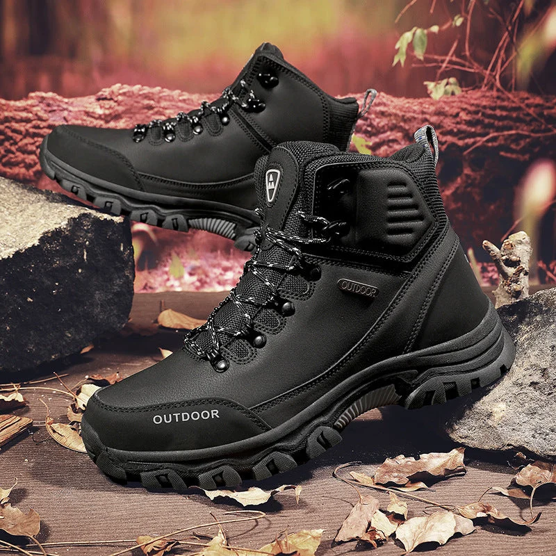 Herren All-Terrain Wanderstiefel mit hohem Knöchelschutz und griffiger Sohle