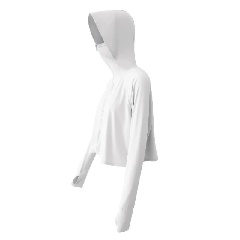 Sonnenschutzkleidung mit Kapuze