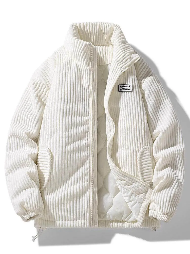 Zeitlose Cordjacke für Herren