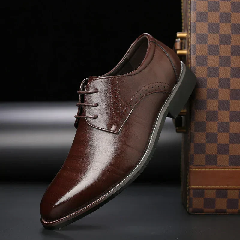 Nord Taschen | Schuhe Anzugschuhe Aus Leder Klassische Passform Brogue Details Schnürung