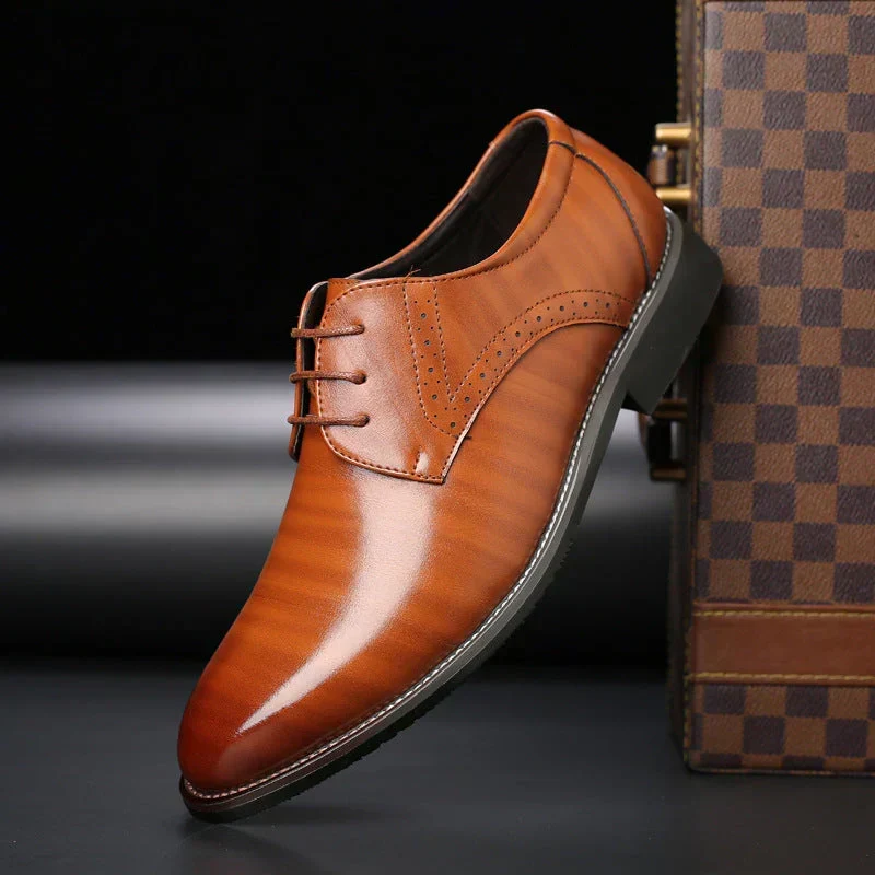 Nord Taschen | Schuhe Anzugschuhe Aus Leder Klassische Passform Brogue Details Schnürung