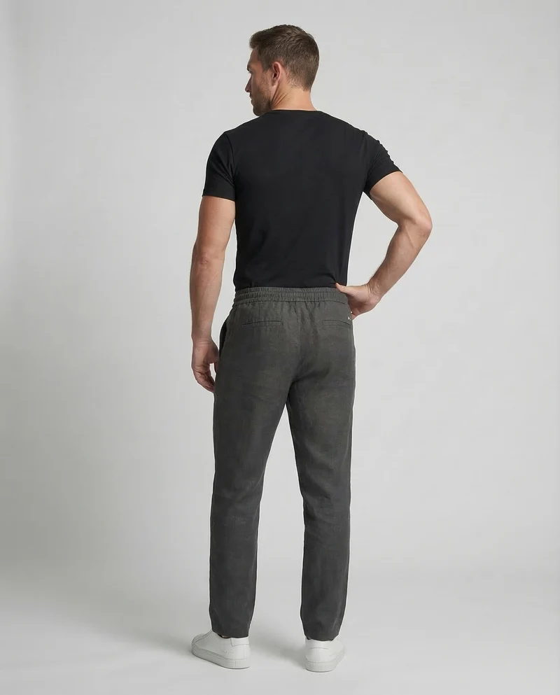 Herren Leinenhose Freizeit