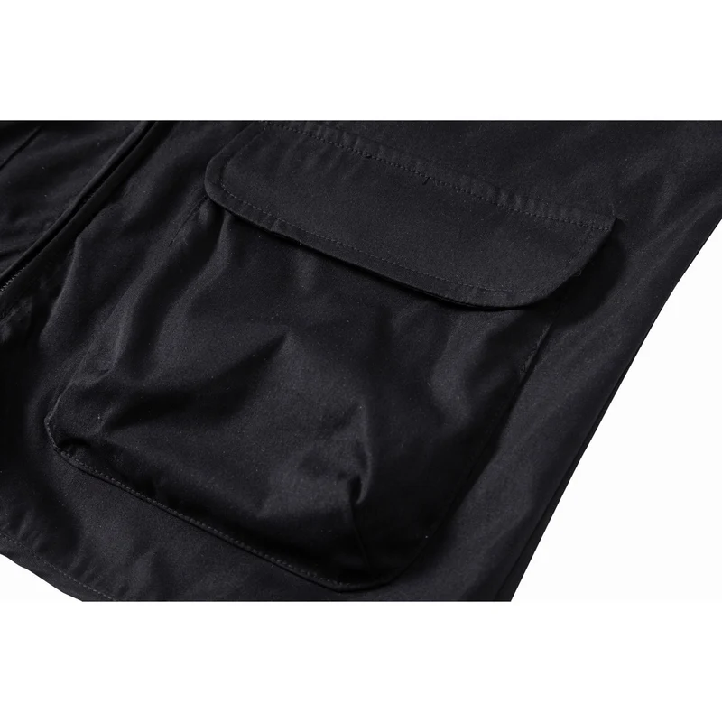 Herren Multifunktionale Utility-Weste mit Frontreißverschluss und Mehrfachtaschen Nord Taschen