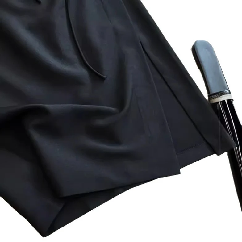 Damen Wickel-Midirock mit hohem Bund und Kordelzug Nord Taschen