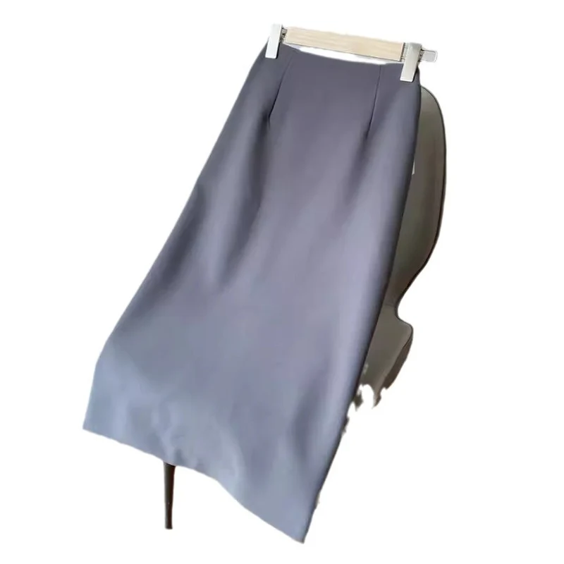 Damen Taillierter Midirock in gerader Silhouette aus feinem Stretch‑Crepe Nord Taschen