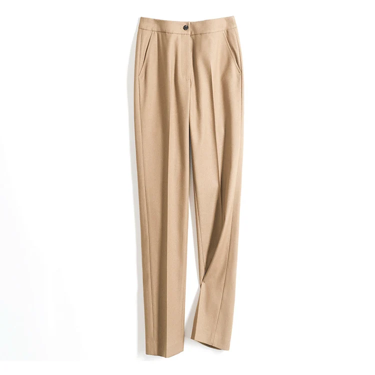 Damen Taillierter Einreihiger Blazer mit Ein-Knopf-Verschluss und Pattentaschen Nord Taschen