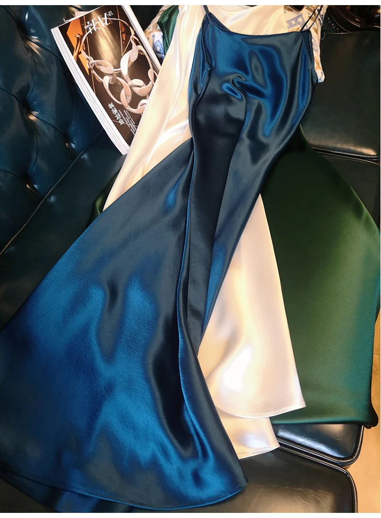 Damen Luxuriöser Satin-Schal mit fließender Seidenoptik und extra weichem Griff Nord Taschen