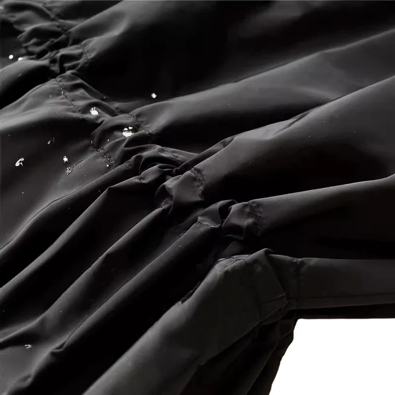 Damen leichte Kapuzenjacke mit Tunnelzug und Zwei-Wege-Reißverschluss Nord Taschen