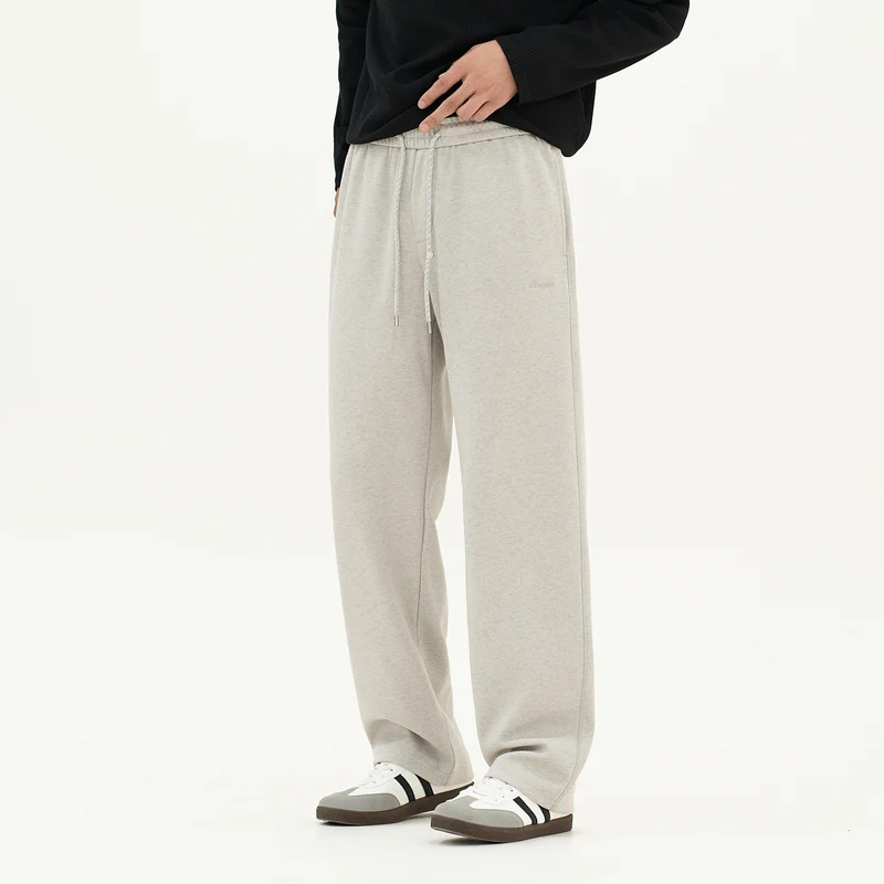 Herren Weiche Relax-Fit Jogginghose mit weitem Bein und Kordelzug Nord Taschen