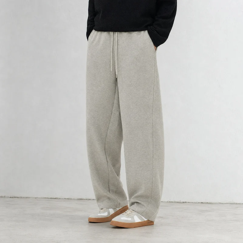 Herren Lounge-Jogginghose mit weitem Bein und Kordelzug Nord Taschen