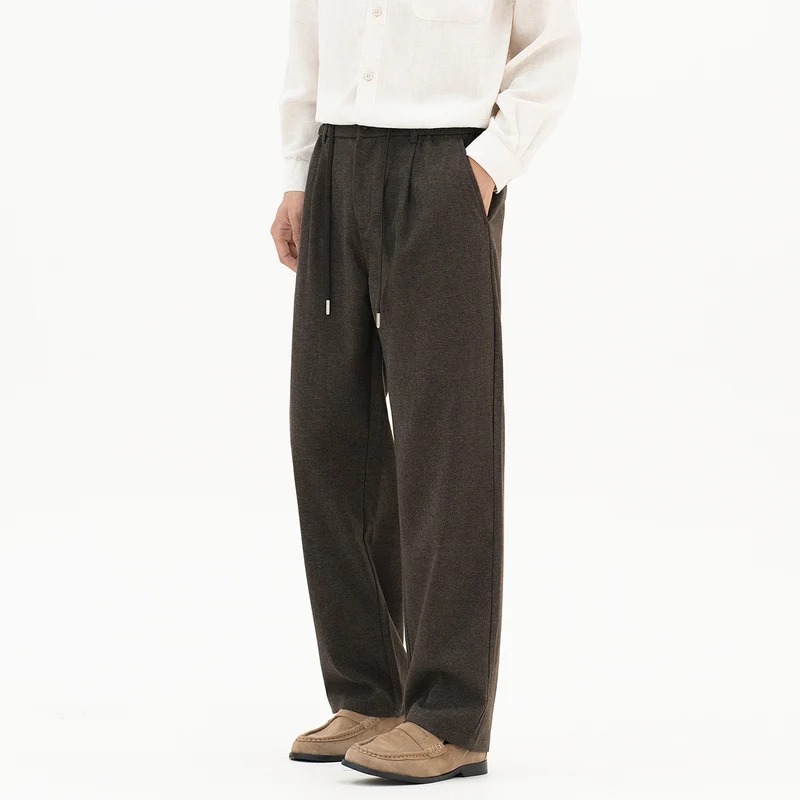 Damen weite Jersey-Loungehose mit elastischem Komfortbund und Tunnelzug Nord Taschen