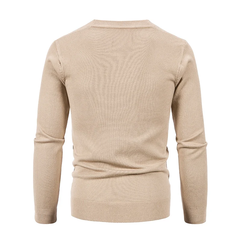 Herren Feinstrick-Cardigan mit V-Ausschnitt, Knopfleiste und aufgesetzten Taschen Nord Taschen