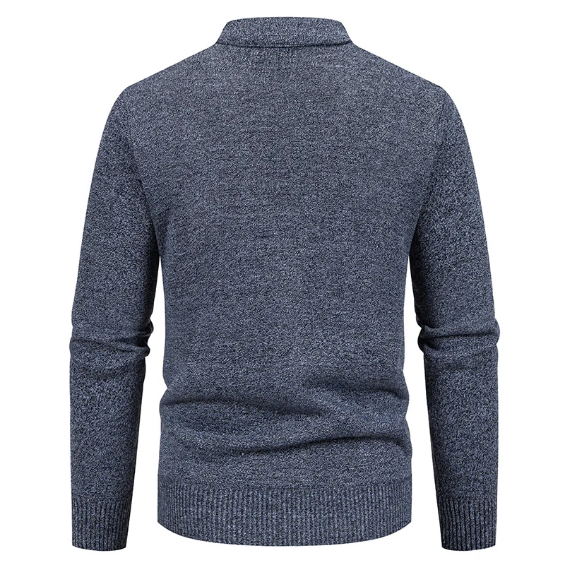 Herren Feinstrick-Cardigan mit Rautenmuster, Knopfleiste und Eingrifftaschen Nord Taschen