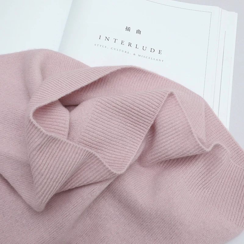 Damen Feiner Longsleeve-Rundhalspullover mit verstärktem Rippenkragen & schmeichelnder Hüftlänge Nord Taschen