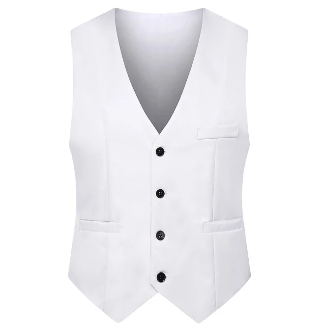 Herren Elegante Business-Weste mit V-Ausschnitt und taillierter Silhouette Nord Taschen
