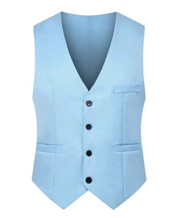 Herren Elegante Business-Weste mit V-Ausschnitt und taillierter Silhouette Nord Taschen