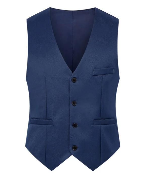 Herren Elegante Business-Weste mit V-Ausschnitt und taillierter Silhouette Nord Taschen