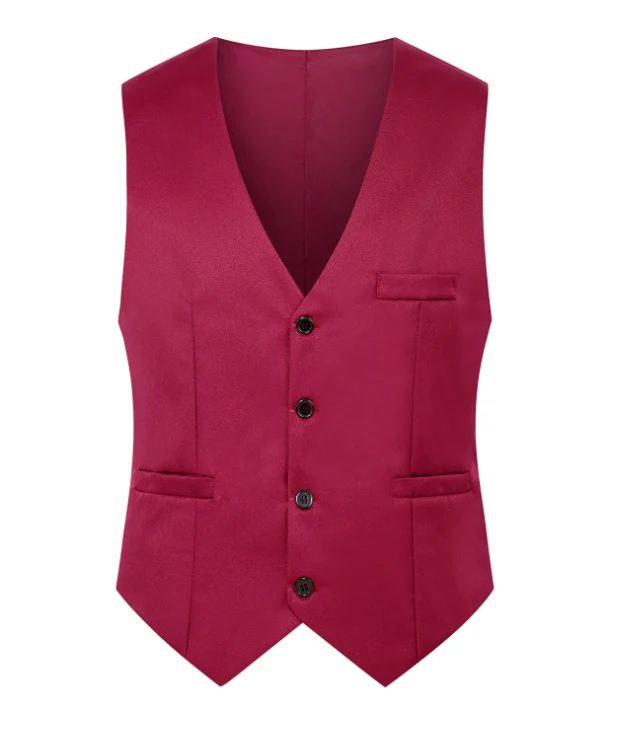 Herren Elegante Business-Weste mit V-Ausschnitt und taillierter Silhouette Nord Taschen