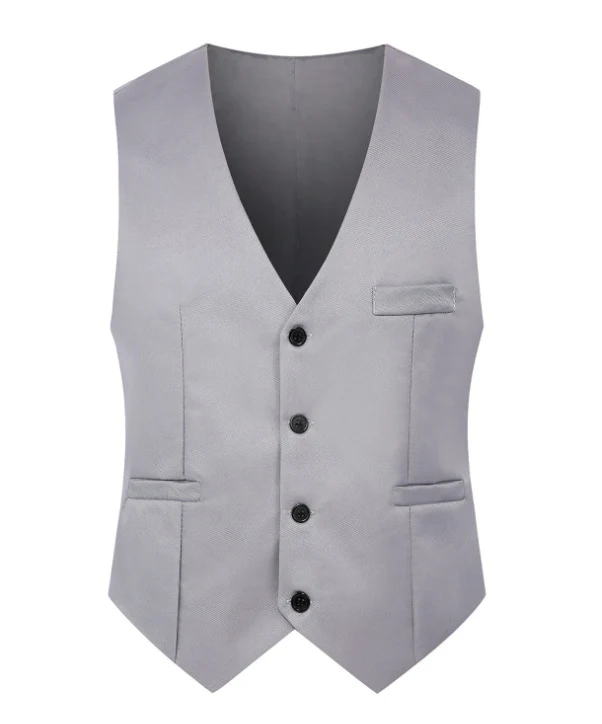 Herren Elegante Business-Weste mit V-Ausschnitt und taillierter Silhouette Nord Taschen