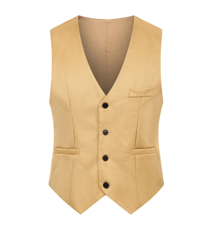 Herren Elegante Business-Weste mit V-Ausschnitt und taillierter Silhouette Nord Taschen