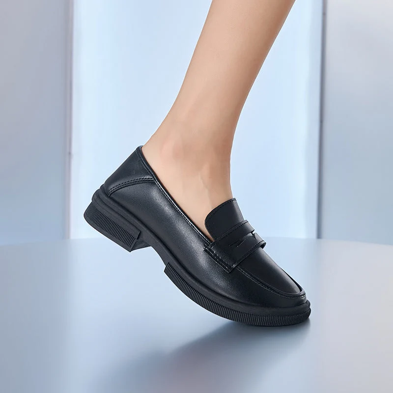 Damen elegante Loafer mit rutschfester Sohle