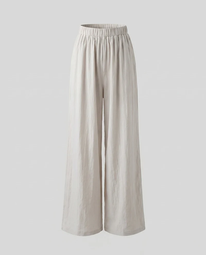 Damen Weit geschnittene Sommerhose