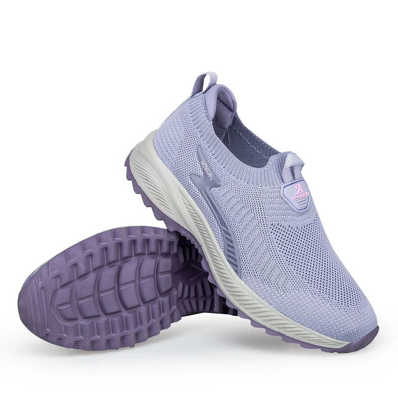 Damen Atmungsaktive Slip-On Sneakers mit dämpfender Sohle Nord Taschen