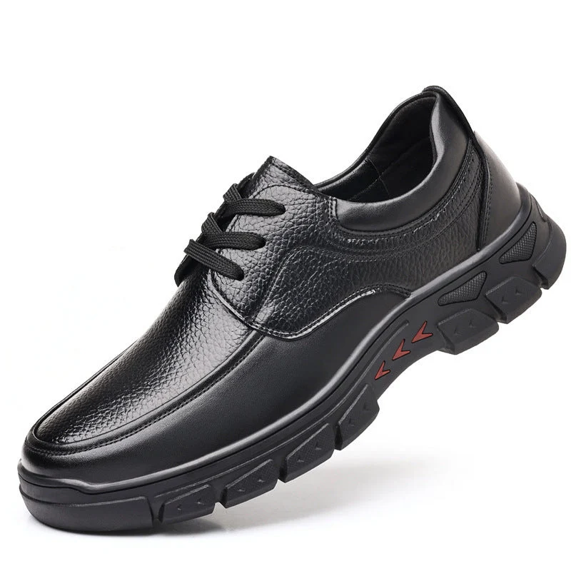 Herren Komfortable Schnürschuhe mit dämpfender Sohle und robustem Profil Nord Taschen